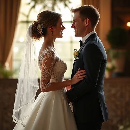 Outro exemplo de fotografia de casamento